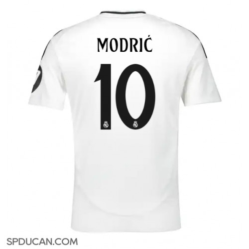 Muški Nogometni Dres Real Madrid Luka Modric #10 Domaci 2024-25 Kratak Rukav